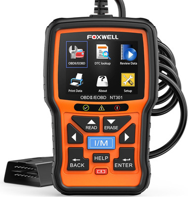 NT301 OBD2 Scanner Live Data Professional Mechanic OBDII Diagnostic Code Reader