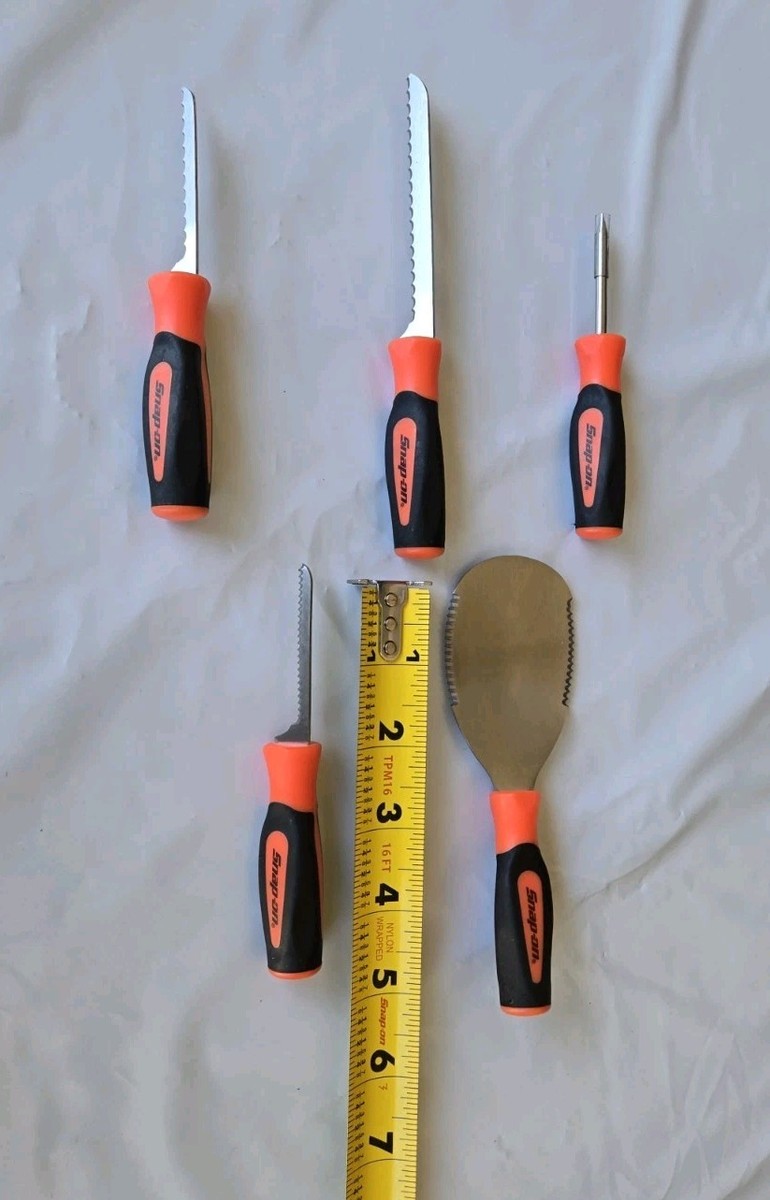 Snap On Tools Instinct Handle Inspired Pumpkin Carving Tool 5 Pcs