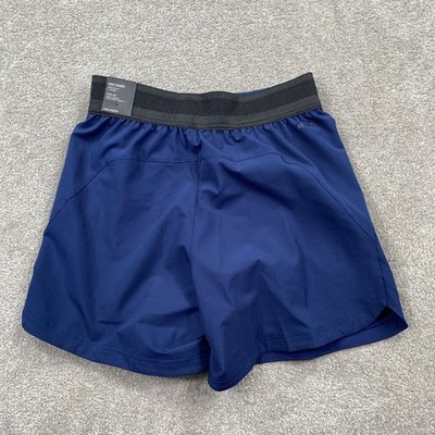 Adidas Mens Axis Training Shorts Navy Blue 5 Inch Inseam AEROREADY