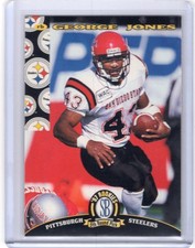 GEORGE JONES 1997 Score Board NFL Rookies ROOKIE CARD #24 - STEELERS. rookie card picture