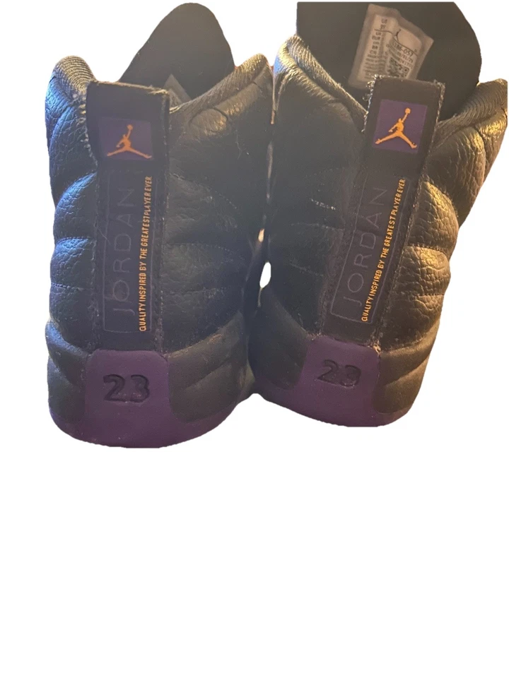 Air Jordan talla 3Y negro y morado Foto 4 de 4