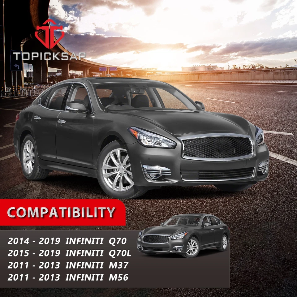 Kit de brazos de control inferiores delanteros izquierdos Fit Infiniti M37 M56 2011-2013 AWD Foto 2 de 4