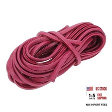 Universal Car Door Edge Protective Sealing Strip U-Type Door 10m/32.81ft Red