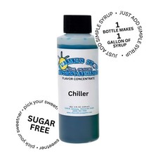 CHILLER SYRUP MIX SNOW CONE/ SHAVED ICE Flavor GALLON CONCENTRATE 1