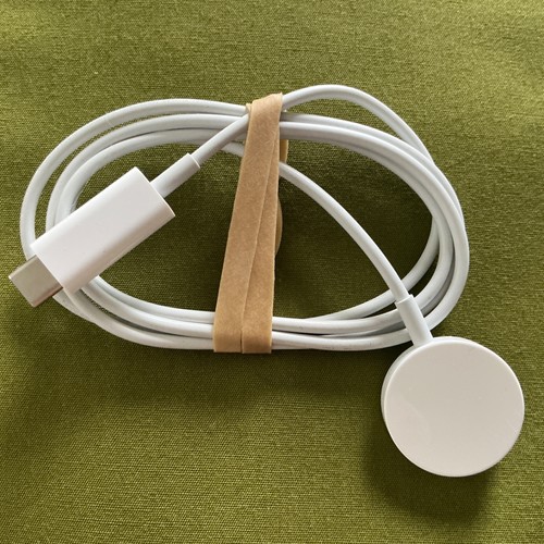 Apple Watch Magnetic Fast Charger to USB-C Cable (1 m) White EXC A2652
