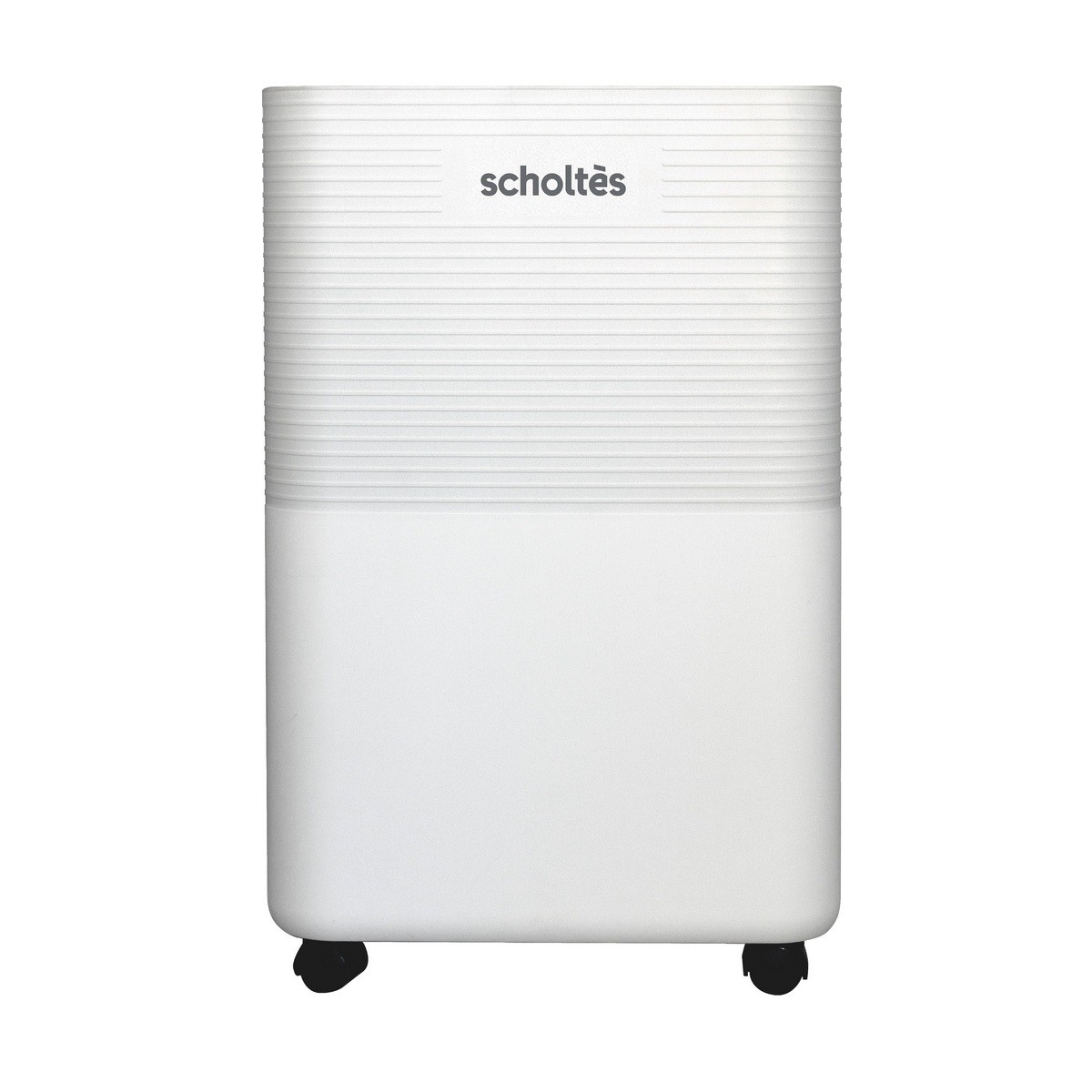 Scholtes Déshumidificateur 10l/j SCDS10 au design blanc élégant et silencieux