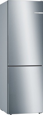 Bosch KGN36NLEA Kühlschrank mit Gefrierfach - 186x60cm, Silber