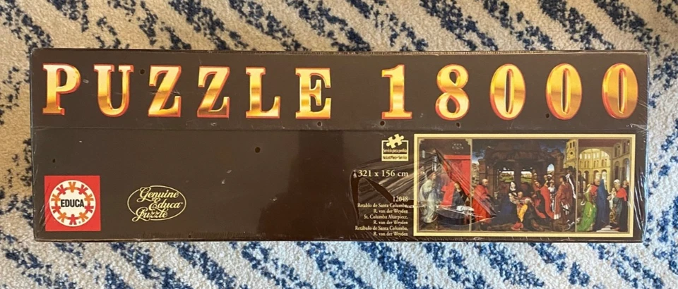 EDUCA 18000 PUZZLE - Retábulo de São Columba - Nº 12048 - AINDA LACRADO!! - Imagem 2 de 4