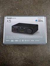 Creative Sound Blaster X5 External USB DAC Hi-Res 32BIT/384KHZ Brand New Sealed
