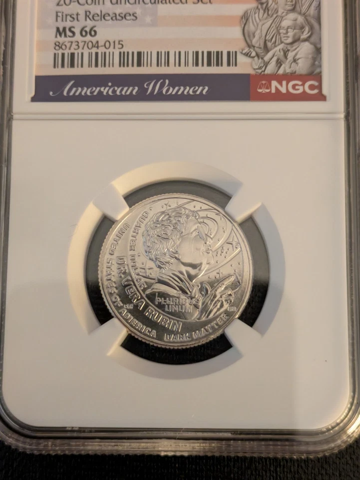 Lot of 2 : 2025 P Am. Women Wash. Quarters NGC MS66 Rubin/Milbern First Release - Image 2 of 4