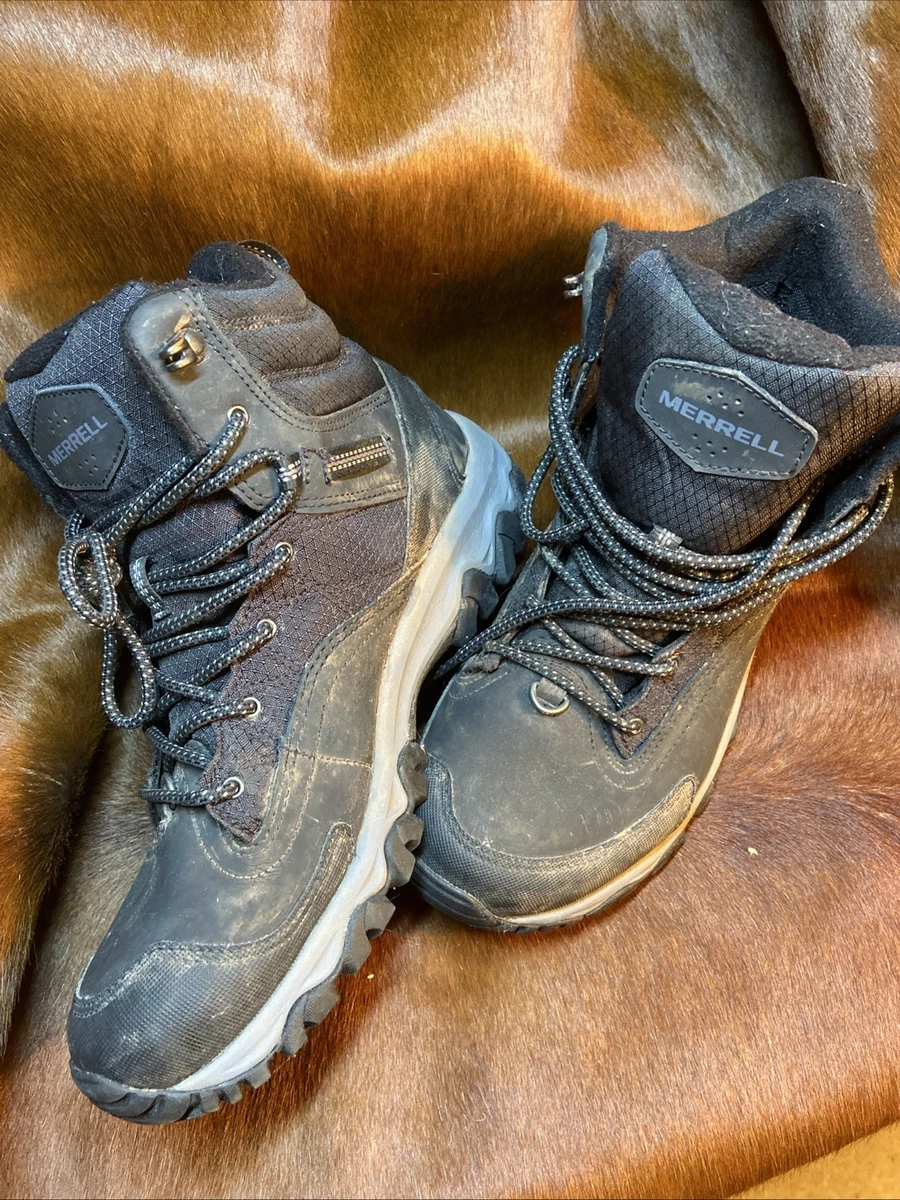 Merrell Phoenix Bluff Mid Mens Size 14 Grey Blue Waterproof Hiking Boots Used Merrell Phoenix Bluff Mid WTPF Hiking Shoe - Men main image 3
