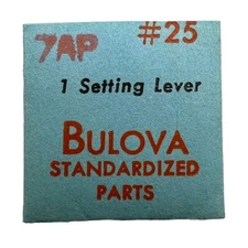 Bulova 7AP Setting Lever Part #25 VTG NOS