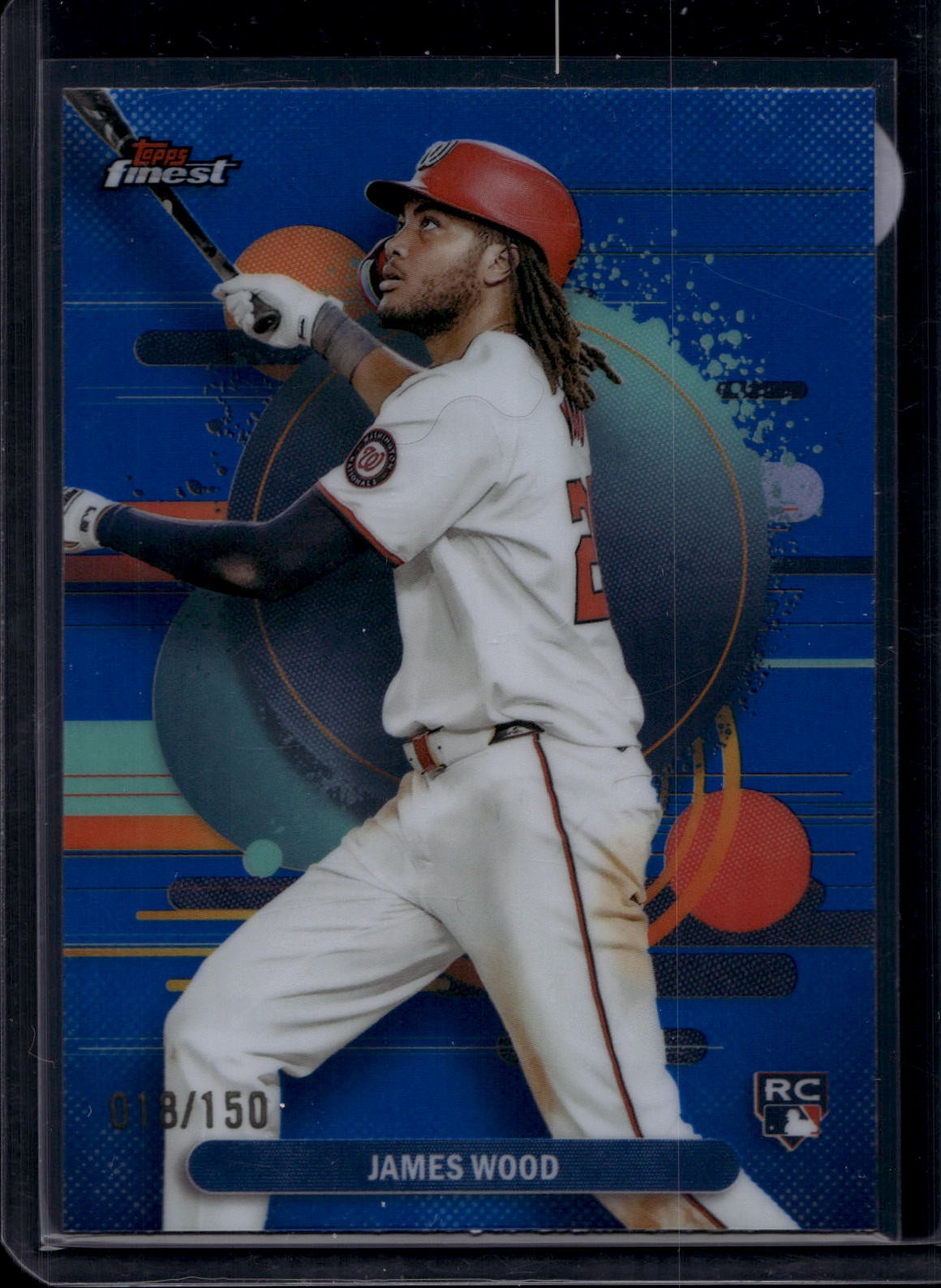 2025 Finest #200 James Wood Blue #/150