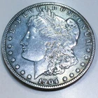 1904-S Morgan Silver Dollar Beautiful High Grade Coin Rare Date