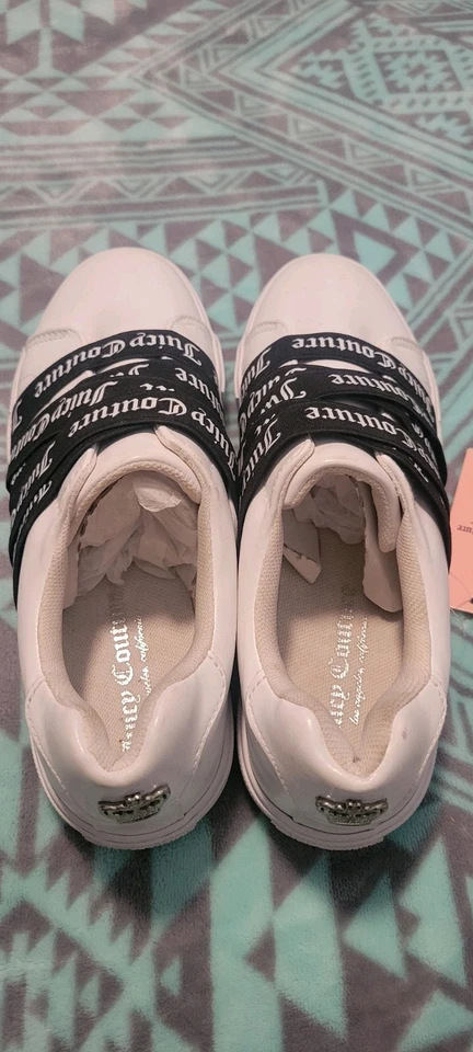 Tenis Juicy Couture Mujer Talla 7 1/2 Blanco JC-CARRIE WJ03201W Foto 2 de 4