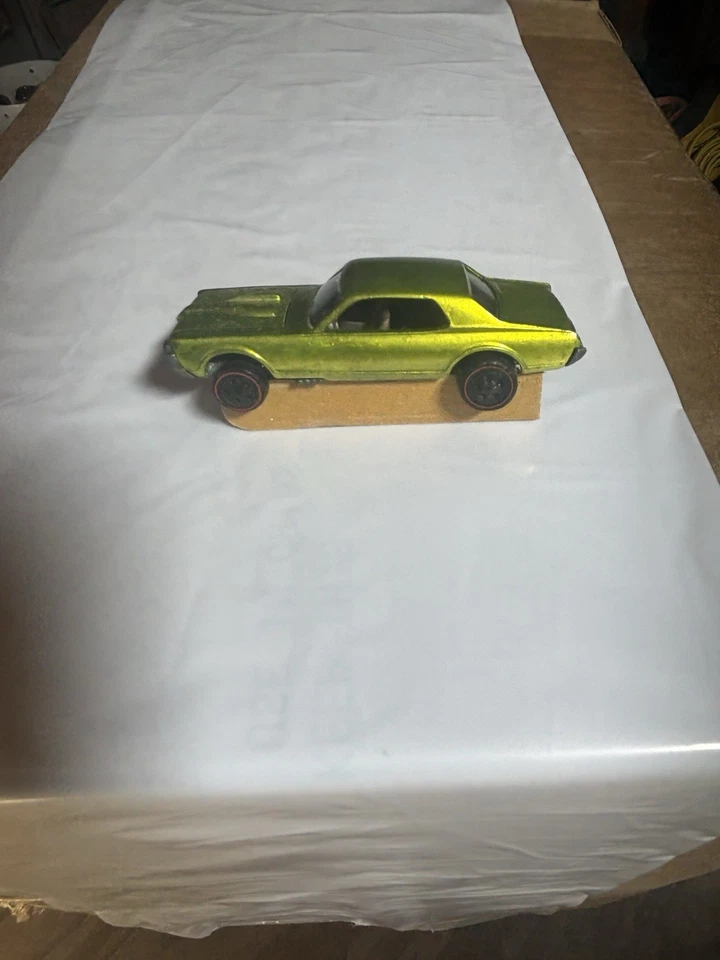 Hot Wheels Redline 68 Custom Cougar US Antifreeze Brn/Int Rare Small Tank - Image 2 of 4