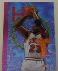 Michael Jordan 1996 NBA Hoops Hot LIST  Insert - Card #1 - NICE CARD MJ HOT