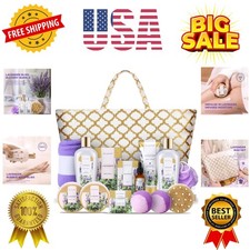 Gifts for Women 15Pcs Lavender Gift Baskets for Women Bath and Body Gift Set ...