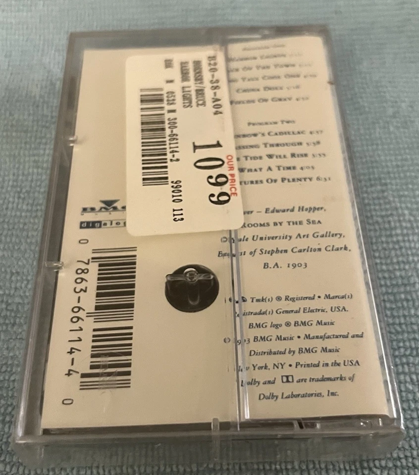 Bruce Hornsby Harbor Lights Cassette New SEALED RCA VTG - Image 2 of 4