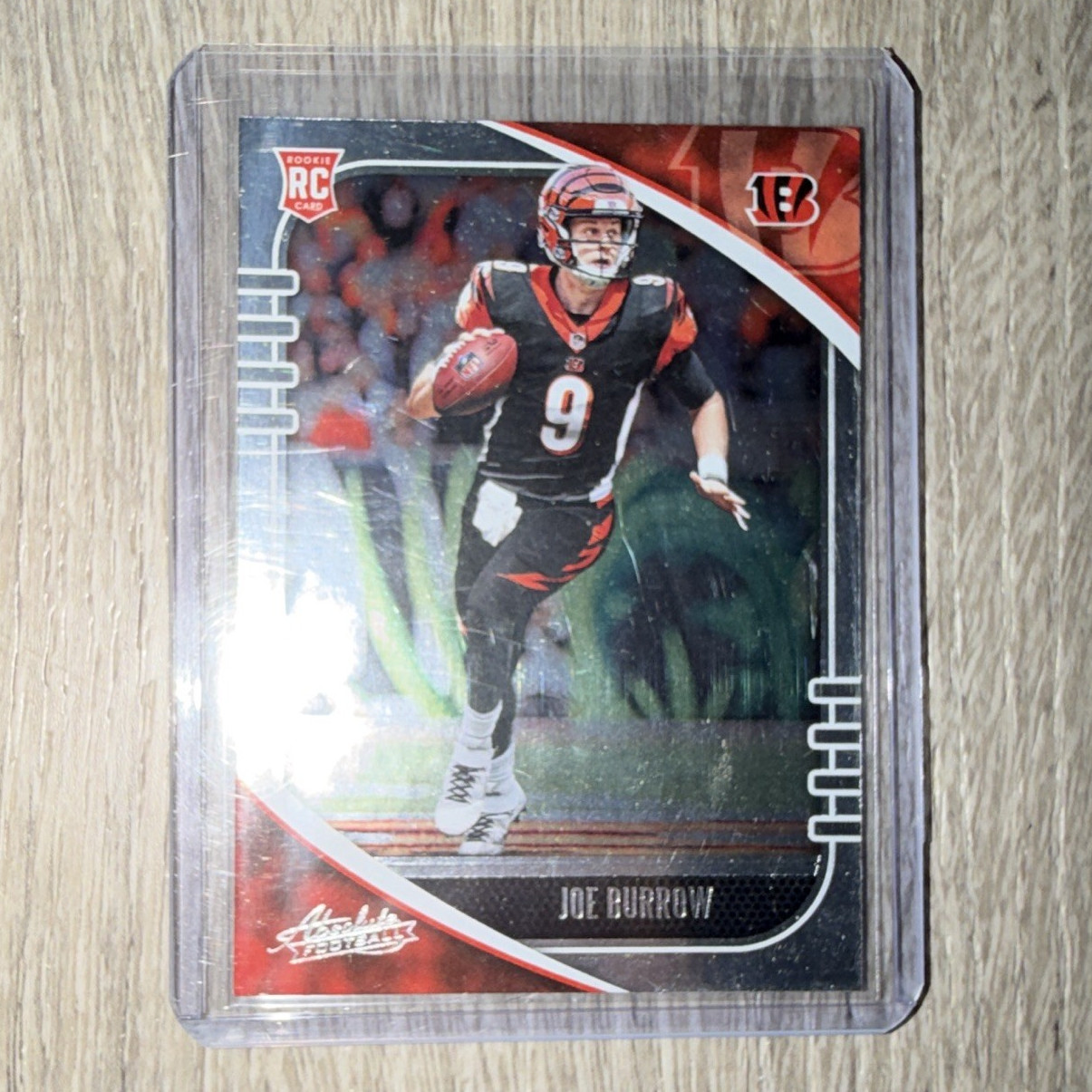 Panini 2020 Absolute Joe Burrow Rookie Base Set #158 Cincinnati Bengals Card
