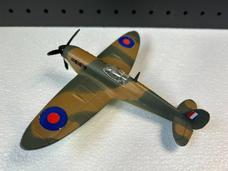 Vintage and Rare Dinky Toy Spitfire MKII 741 Aircraft WW2 RAF Battle of Britain