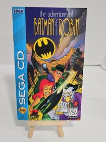 Adventures of Batman & Robin (Sega CD 1995) CIB Complete + Manual & Reg Card VGC