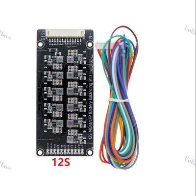 12-string Lithium Battery Active Equalizer Energy Transfer Board Inductor 1.2A