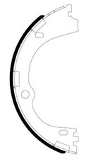 TEXTAR 91086300 Bremsbacken Satz, Handbremse Für HYUNDAI, KIA, KIA (DYK)