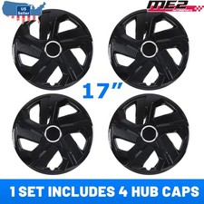 17 Inch Universal Wheel Rims Hub Cover Hubcaps Snap On Car Truck 4-pack 17 Inch Universal Wheel Rims Hub Cover Hubcaps Snap On Car Truck 4-pack