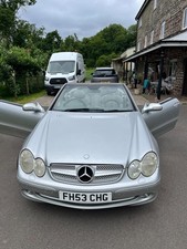 Classic cars mercedes clk 500 convertible