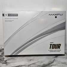 Maxfli 2023 Tour White Golf Balls-12 Pack