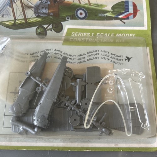 Kit piano modellino cammello Sopwith scala 1/72 Airfix vintage sigillato - Foto 3 di 7