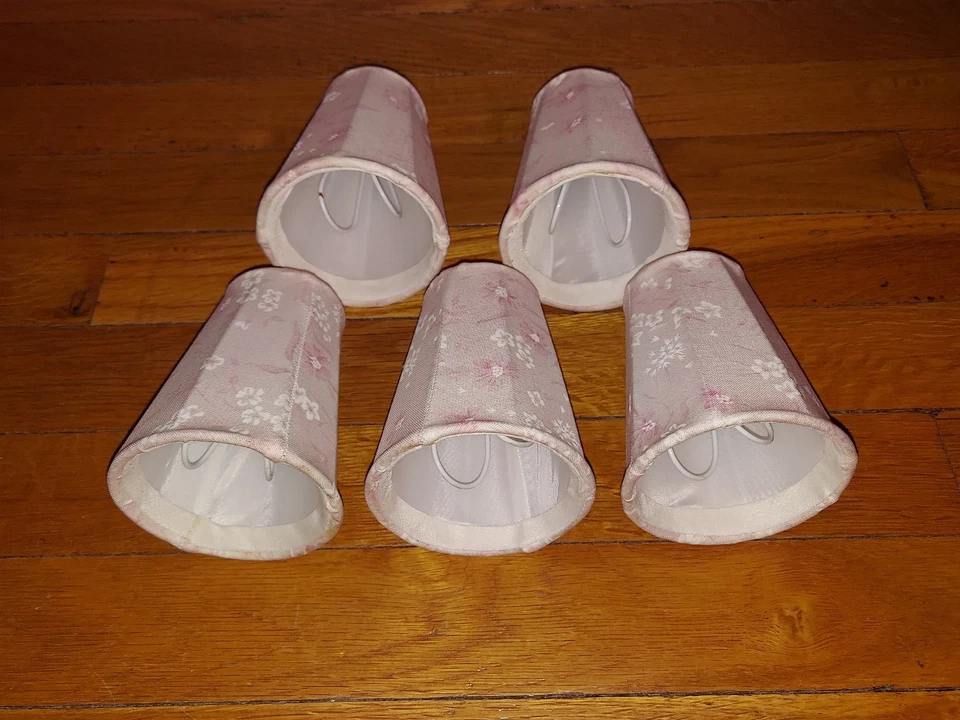 Paquete de 5 candelabros pequeños con clip de luz de pared para lámpara Foto 3 de 4