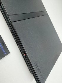 Sony PlayStation 2 PS2 Slim Black Console System OEM Bundle  Memory Cards Tested