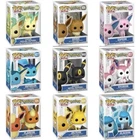 Funko Pop! Pokemon 9 Complete EEVEE Evolutions set W/Protectors