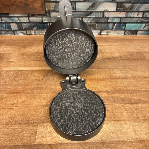 Prensa de hamburguesas individual de aluminio fundido de alta resistencia para hacer hamburguesas prensado - Imagen 7 de 12