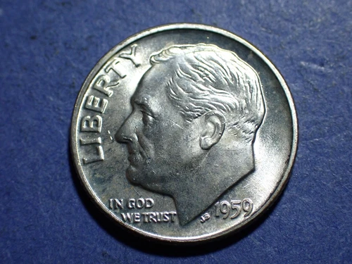 1959-D Roosevelt Dime  BU