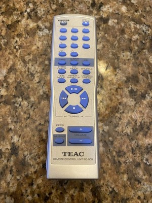 Genuine Teac RC-909 Remote Control - Original OEM - Tested
