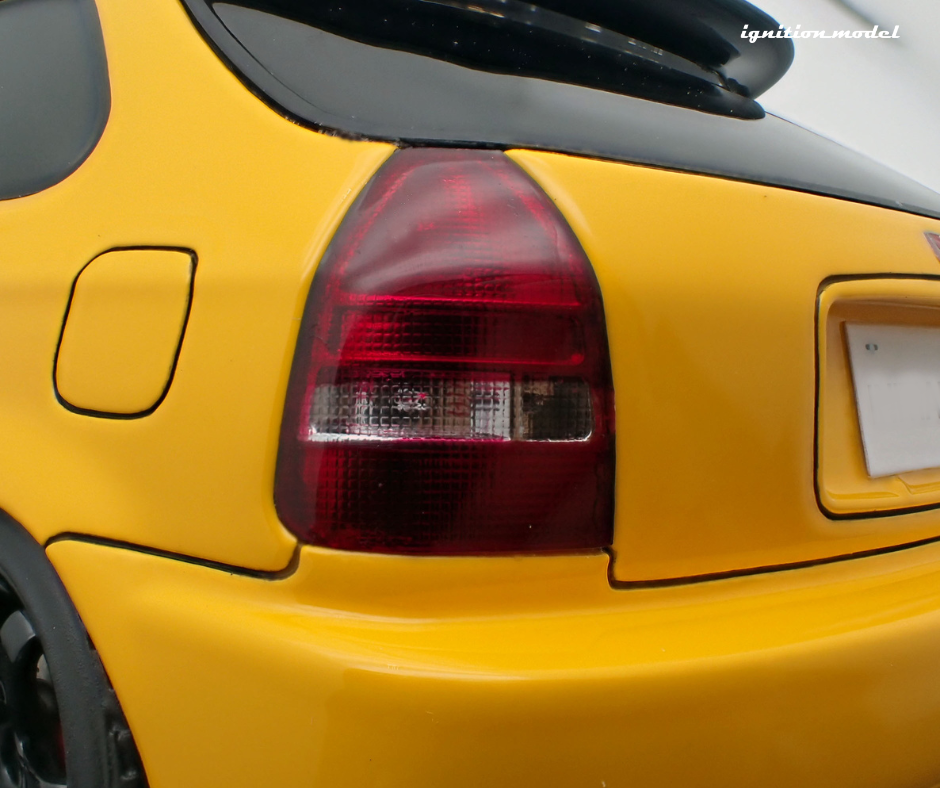 イグニッションモデル イニシャルD ホンダ シビック（EK9）イエロー