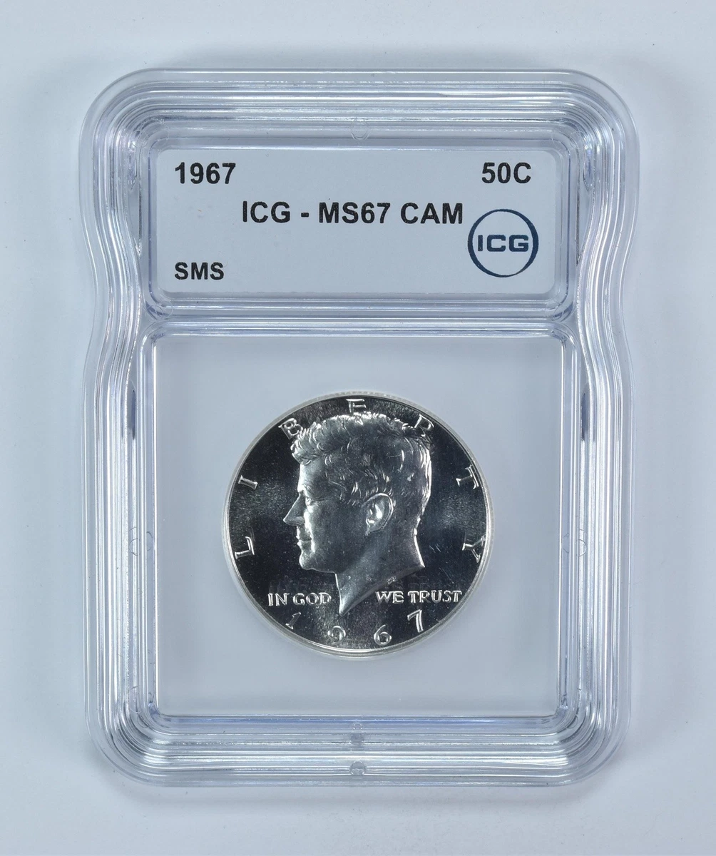 MS 67 Graded 1967 Kennedy US Half Dollars (1964-Now) for sale | eBay