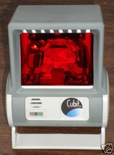 Metrologic Cubit MS6520 Omnidirectional Serial RS232 Barcode Scanner w/ Stand