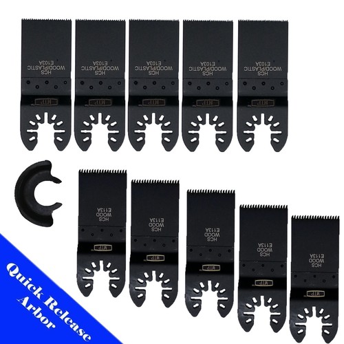 10+1 Blade Oscillating Multi Tool For Dremel Multimax MM40 MM45 Quick