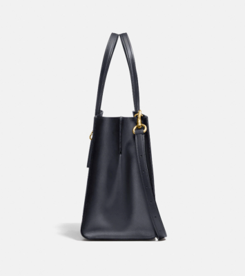 Coach Women Charcoal/Navy/Gold Signature Canvas/Leather  display picture 2