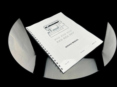 Elna 3002 3003 3004 3005 3006 3007 SERVICE MANUAL Coil Bound Copy