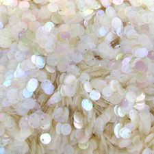 Sequins Crystal Iris Pink Tint 6mm Paillettes/Flat Top Hole 750 pieces Loose
