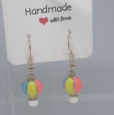 Hot air Balloon Drop Dangle Earings