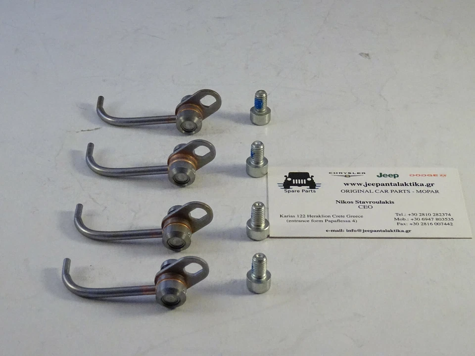 Valve Oil Jet Kit Jeep Wrangler JK 2.8CRD 07-18 68031460AA New Genuine Mopar - Image 2 of 4