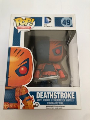 Gewölbte Funko POP! Heroes Deathstroke #49 gebraucht