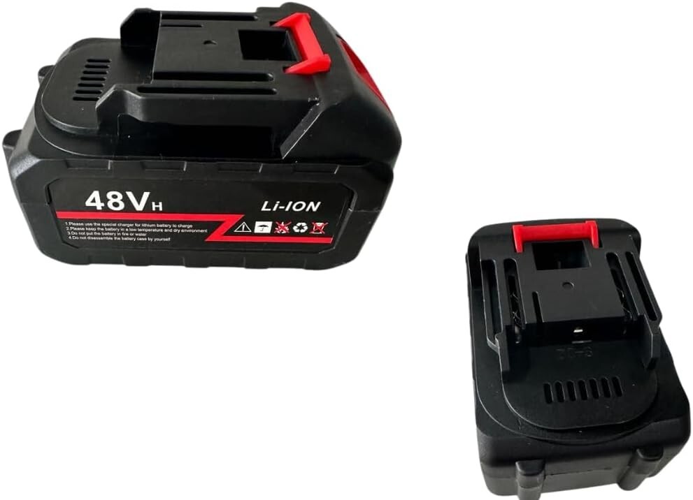 2 Batterie Ricaricabili 48V 5.0Ah per Trapano Avvitatore