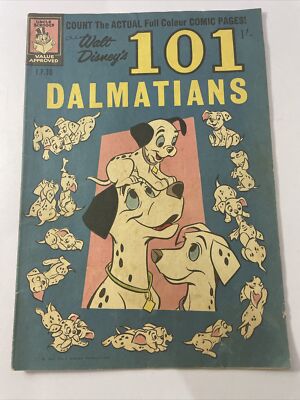 Walt Disney F.P. 36 101 Dalmatians  Aust comic W.G. Publications Sydney 1960 s